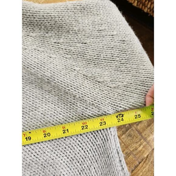 St. Michael From Mark & Spencer Wool Blend Knit Sweater Women's Size 12 Gray - Picture 4 of 7